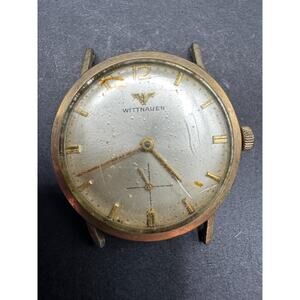 Vintage 60's Wittnauer Watch 10k RGP Swiss Manual Winding 30MM No Band